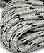 Grey w/ Black Kevlar(R) proTOUGH(TM) Boot Shoelaces 2 pair pack