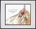 Pope John Paul II 1920 - 2005 (Horizontal with Caption) Double Matted 8 X 10 Photograph in Blac