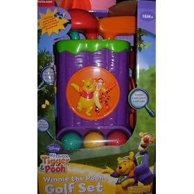 Winnie the Pooh Golf Set by Kiddieland Toys Limited