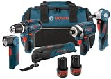 Bosch CLPK51-120 12-Volt Max 5-Tool Combo Kit