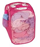 IMAGE OF DAZZ Deluxe Pop-Up Hamper, Pink
