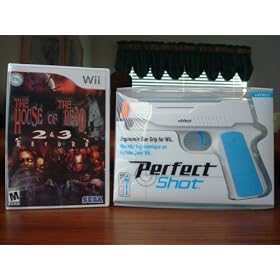 Nyko Perfect Shot Gun & House Of The Dead 2 & 3 Return For the Nintendo Wii