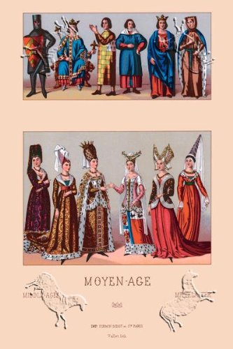 Art Poster, Medieval Aristocracy - 12x18
