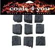 gas fire coals