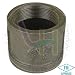 NUSET 1 1/2 Malleable Black Iron Socket (Coupling) (B220-40)