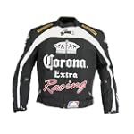 SAVE $55.04 - Joe Rocket Corona Racing Superstock Replica Mens Textile Motorcycle Jacket Black/White/Yellow XL $174.95