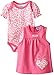 BON BEBE Baby Girls' French Terry Jumper Set