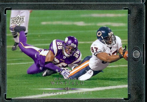 2008 Upper Deck #103???? Antoine Winfield - Minnesota Vikings - NFL Trading Cards in a Protective Display Case!