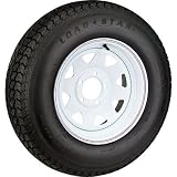 - High Speed Radial Trailer Tire Assembly, Spoked, ST205/75R15