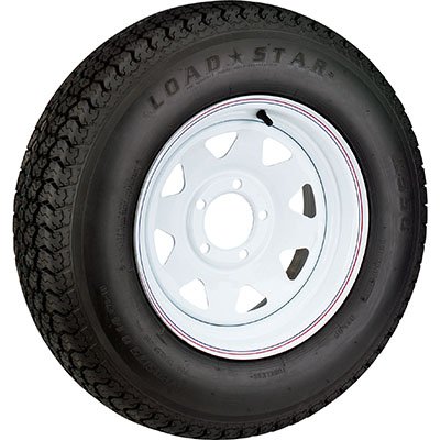 - High Speed Radial Trailer Tire Assembly, Spoked,