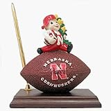 Nebraska Cornhuskers Mascot Football Desk Set