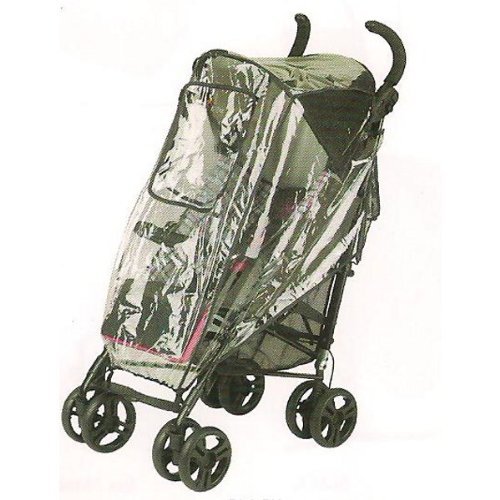 habillage pluie poussette double jane