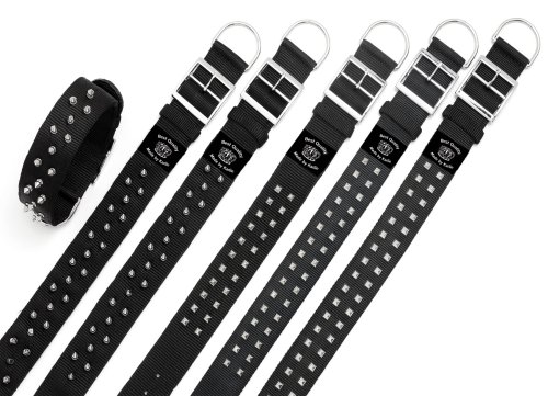 Karlie 64334 Artsportiv Plus Halsband Pyramide - 50 mm 65 cm, schwarz Preisvergleich