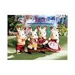 Calico Critters Hopscotch Rabbit Family
