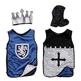 Reversible Black & Blue King Knight Set