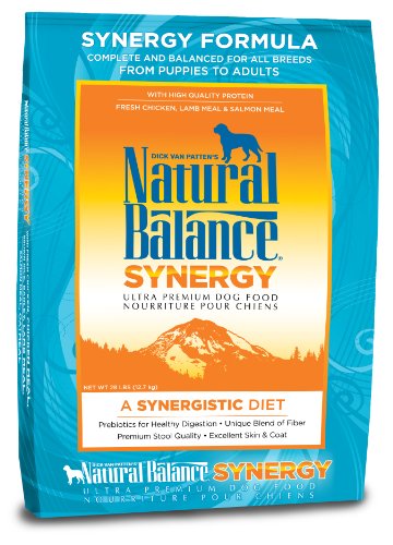 More image Natural Balance Synergy Formula Ultra Premium Dog Food, 28-Pound Bag