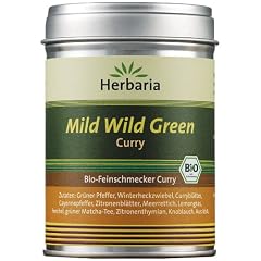 Herbaria "Mild Wild Green" Curry, 1er Pack (1 x 70 g Dose) - Bio