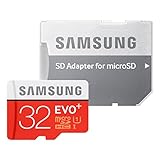 Samsung microSDHCカード 32GB EVO+ Class10 UHS-I対応 (最大読出速度80MB/s:最大書込速度20MB/s) MB-MC32DA/FFP