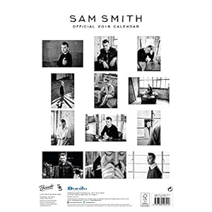 Official Sam Smith 2016 A3 Wall Calendar (Calendar 2016)