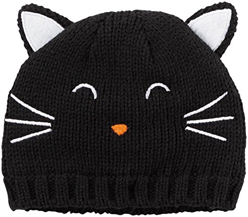 Carter's Black Cat Beanie (Baby)