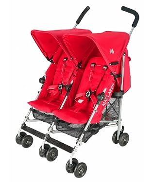 Maclaren Twin Triumph Double Stroller - Scarlett