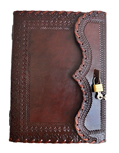 Genuine Leather Journal Vintage Antique Style Organizer Blank Notebook Secret Diary Daily Journal Personal Diary - Maroon Genuine Leather Journal Vintage Antique Style Organizer Blank Notebook Secret Diary Daily Journal Personal Diary - Maroon
