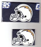 Checkbook Cover Debit Set NFL San Diego Chargers Helmet