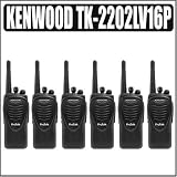 Kenwood Pro Talk TK-2202LV16P VHF 16 Channel 5 Watt Radio 6-Pack Bundle