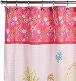 Disney Princess Microfiber Shower Curtain: Features 4 Disney Princesses 70in. X 72in.