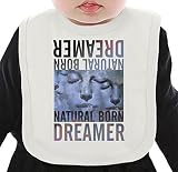 Natural Born Psychedelic Dreamer ネクタイを有する有機ビブ Medium