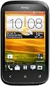 HTC Desire C Smartphone (8,9 cm (3,5 Zoll) HVGA-Touchscreen, 5  Megapixel Kamera, 600MHz, 512MB RAM, 4GB Speicher, Android 4.0 OS) Stealth Black
