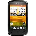 HTC Desire C Smartphone (8,9 cm (3,5 Zoll) HVGA-Touchscreen, 5  Megapixel Kamera, 600MHz, 512MB RAM, 4GB Speicher, Android 4.0 OS) Stealth Black