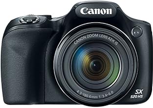 Canon PowerShot SX520 16Digital Camera with 42x Optical Image Stabilized Zoom with 3-Inch LCD (Black)