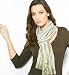 Per Una Lightweight Aqua Stripe Scarf