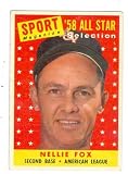 Nellie Fox baseball card 1958 Topps All Star #479 (Chicago White Sox)