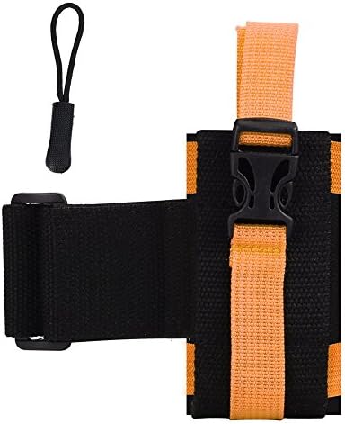 Vivinature Sports Armband Outdoor Portable Arm Bag Jogging Running Sport Armband Case Cover Waist Pack Bag for iPhone (Orange)