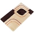 Dyckhoff 916928200  Badteppich RETRO / 60 x 100 cm beige