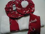 Arizona Cardinals Fabric Shoe Cover Rosin Bag Towel Set