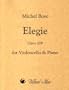 Elegie for Violoncello and Piano