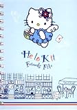 Hello Kitty Blue Friends File