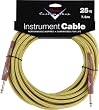 Fender Custom Shop 25' Instrument Cable - Tweed