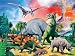 Ravensburger - Puzzle enfant - Au Milieu Des Dinausaures - 100 Pieces