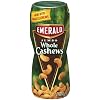 Emerald Nuts Whole Cashews, 10-Ounce Canisters (Pack of 4)