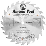 Amana Tool 610240 Ripping Standard 10-Inch x 24 Tooth FT 5/8 Bore Saw Blade