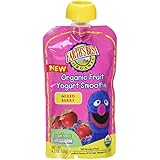Earth's Best Organic Fruit Yogurt Smoothie, Mixed Berry, 4.2 Ounce Pouch (Pack of 12)