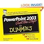 Powerpoint 2003 Just The Steps For Dummies