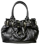 Burberry - Burberry Beaton Quilted Black Leather Shoulder Bag 3201206