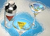 Personalized 10 oz. Martini Glasses - Set of 2