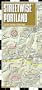 Streetwise Portland Map - Laminated City Center Street Map of Portland, Oregon - Folding pocket size travel map with Max Light Rail map