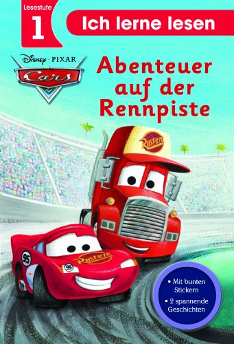 Parragon Disney: Ich lerne lesen - Cars. Abenteuer auf der Rennpiste